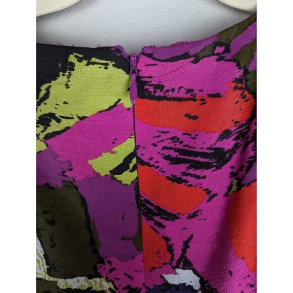 Sharon Young Quirky Artsy Office Career Pockets shift LBD Dress 10 - Picture 6 of 10